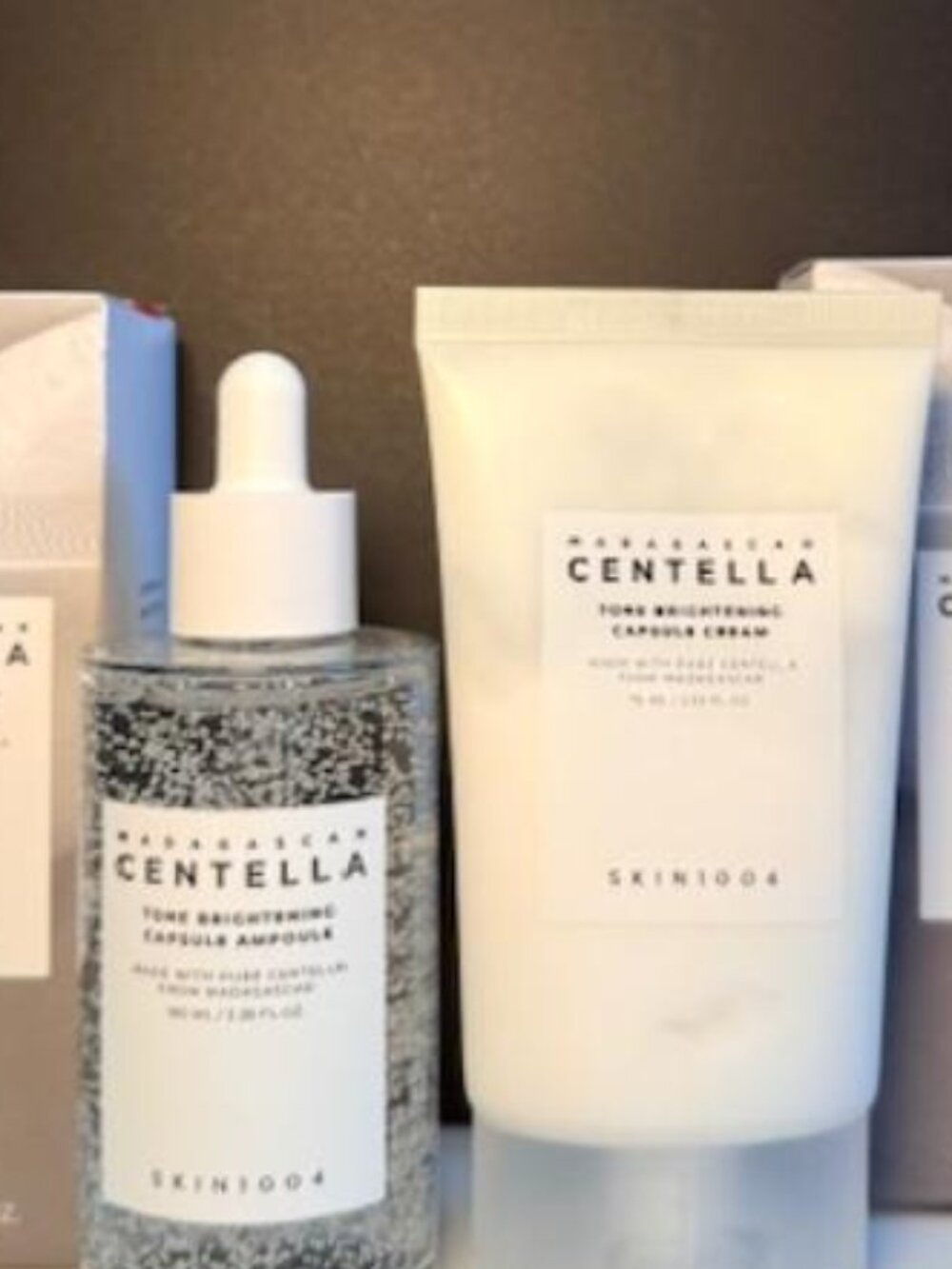 NIB SKIN1004 Centella Brightening Duo ✨ Ampoule + Cream Glow Set